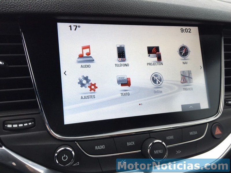 Radio IntelliLink® 4.0 del nuevo Opel Astra