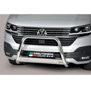 Barra defensa delantera tipo 4x4 en inoxidable Volkswagen VW T6