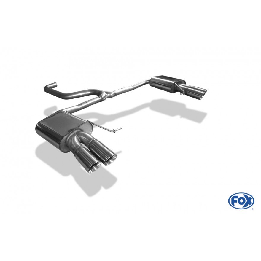 Escape deportivo homologado para SEAT LEON 5F ST 300 cv FOX