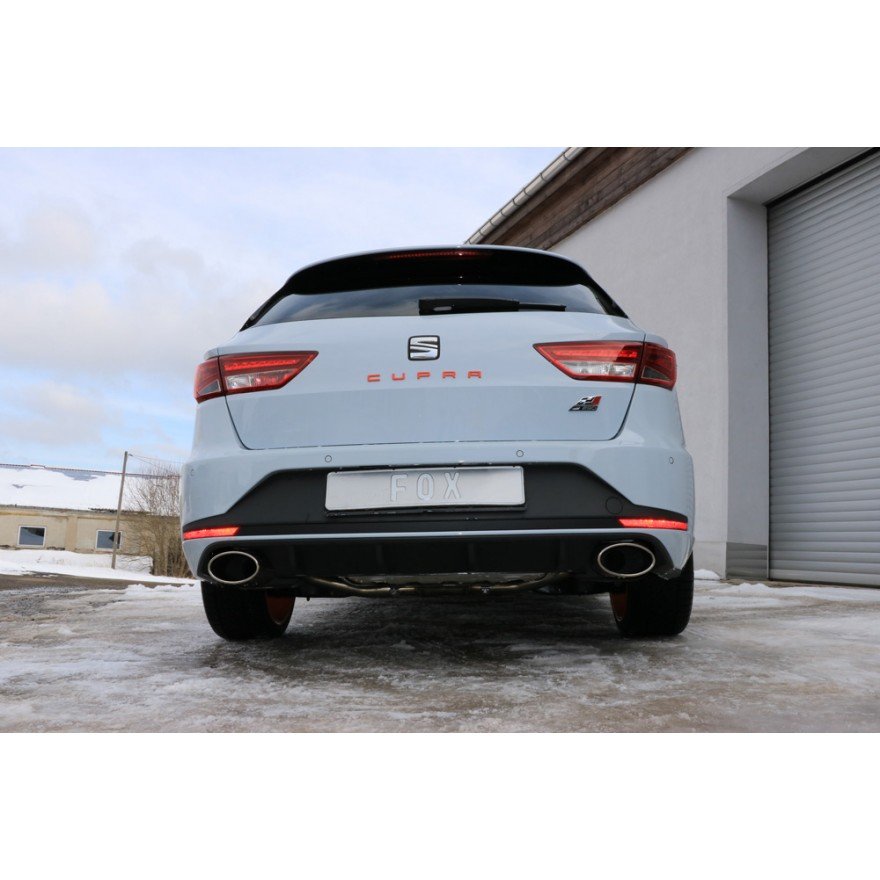 Escape deportivo homologado para SEAT LEON 5F ST 300 cv FOX