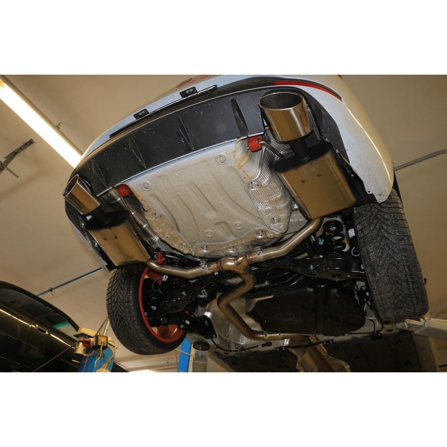 Escape deportivo homologado para SEAT LEON 5F ST 300 cv FOX
